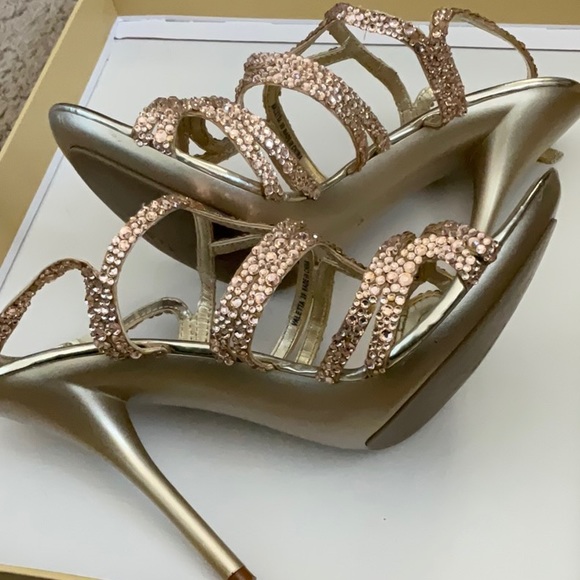 Strassed high heel sandals - Picture 7 of 9